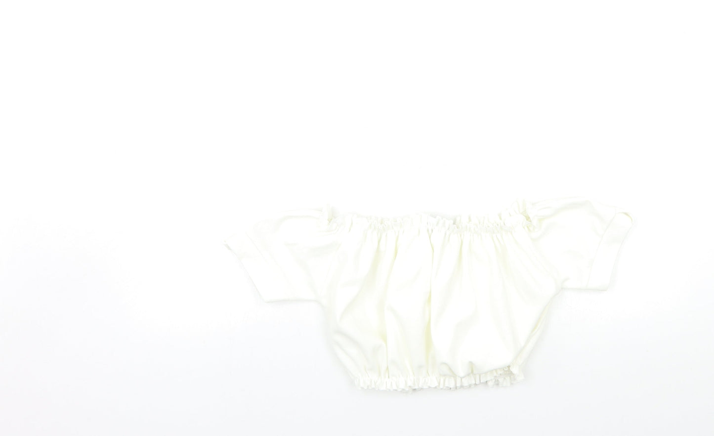Womens UK Size 8 Style White Basic Blouse