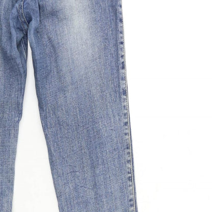 MISS DIANA Womens Blue  Denim Skinny Jeans Size L L26 in