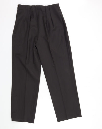 Womens UK Size 30 in Preworn Regular Fit  Brown Trousers