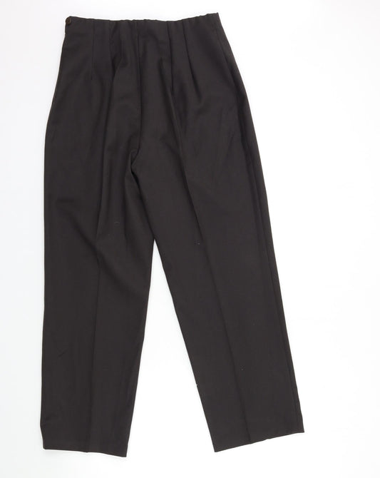 Womens UK Size 30 in Preworn Regular Fit  Brown Trousers