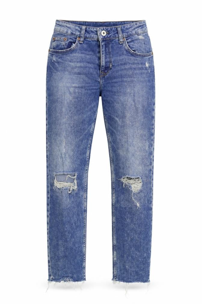 Womens UK Size 8 H&M Regular Fit Skinny Blue Jeans