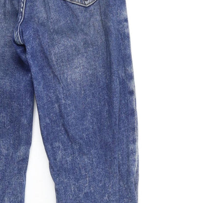 Womens UK Size 8 H&M Regular Fit Skinny Blue Jeans