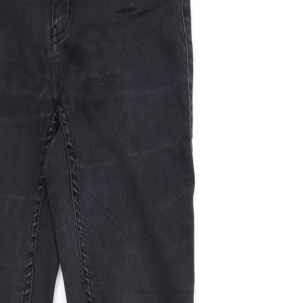 Womens UK Size M Pieces Regular Fit Skinny Black Jeans