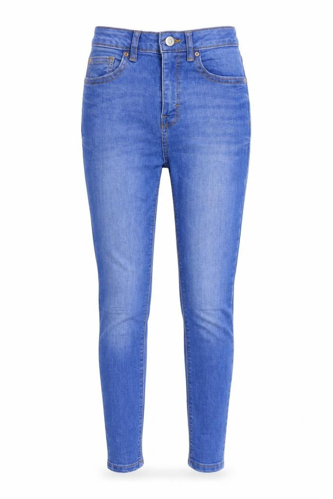 Womens UK Size 8 Denim & Co. Regular Fit Skinny Blue Jeans