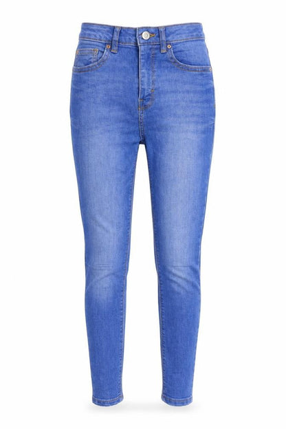 Womens UK Size 8 Denim & Co. Regular Fit Skinny Blue Jeans