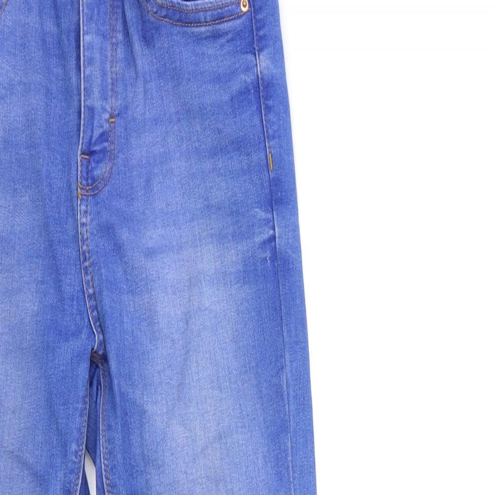 Denim & Co. Womens Blue  Denim Skinny Jeans Size 8 L26 in