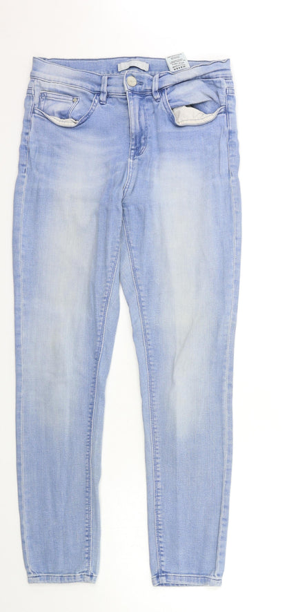 waven Womens Blue  Denim Skinny Jeans Size 12 L28 in