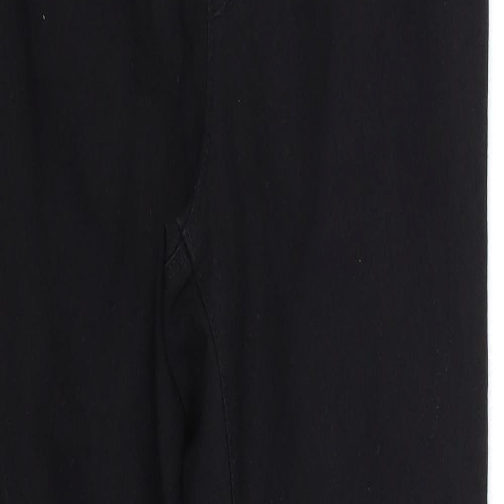 Denim & Co. Womens Black  Denim Jegging Jeans Size 10 L29 in