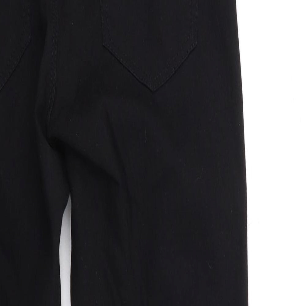 Denim & Co. Womens Black  Denim Jegging Jeans Size 10 L29 in