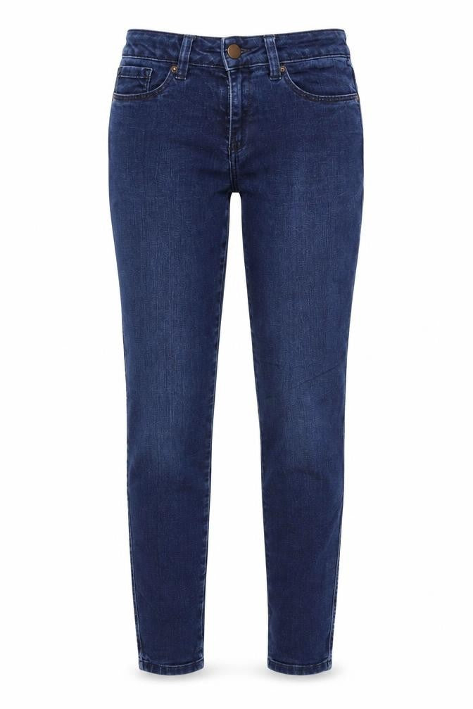 Next Womens Blue  Denim Skinny Jeans Size 8 L20 in