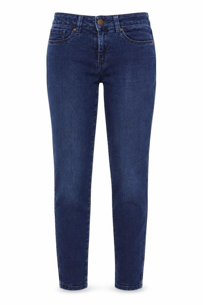 Next Womens Blue  Denim Skinny Jeans Size 8 L20 in