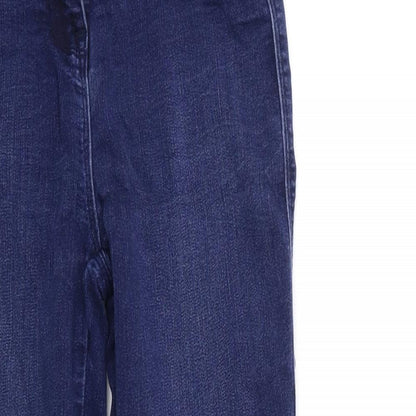 NEXT Womens Blue  Denim Skinny Jeans Size 8 L20 in