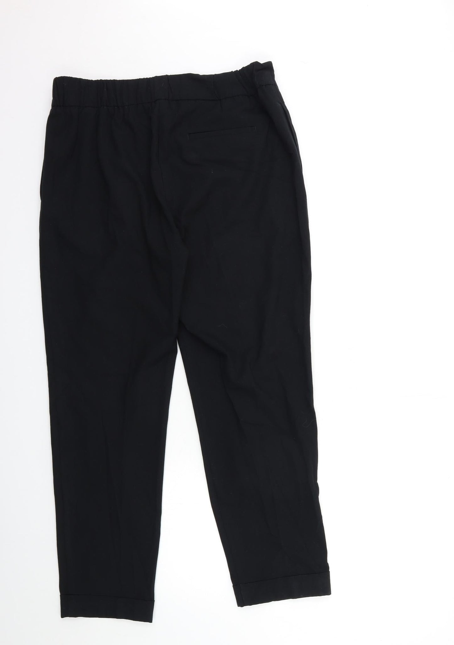 Womens UK Size 14 Marks and Spencer Regular Fit  Black Trousers