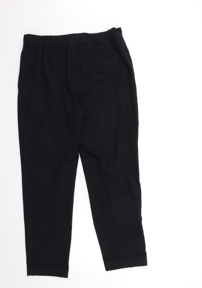 Womens UK Size 14 Marks and Spencer Regular Fit  Black Trousers
