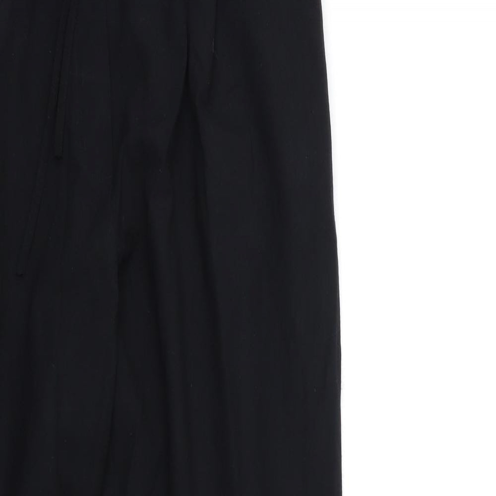Womens UK Size 14 Marks and Spencer Regular Fit  Black Trousers