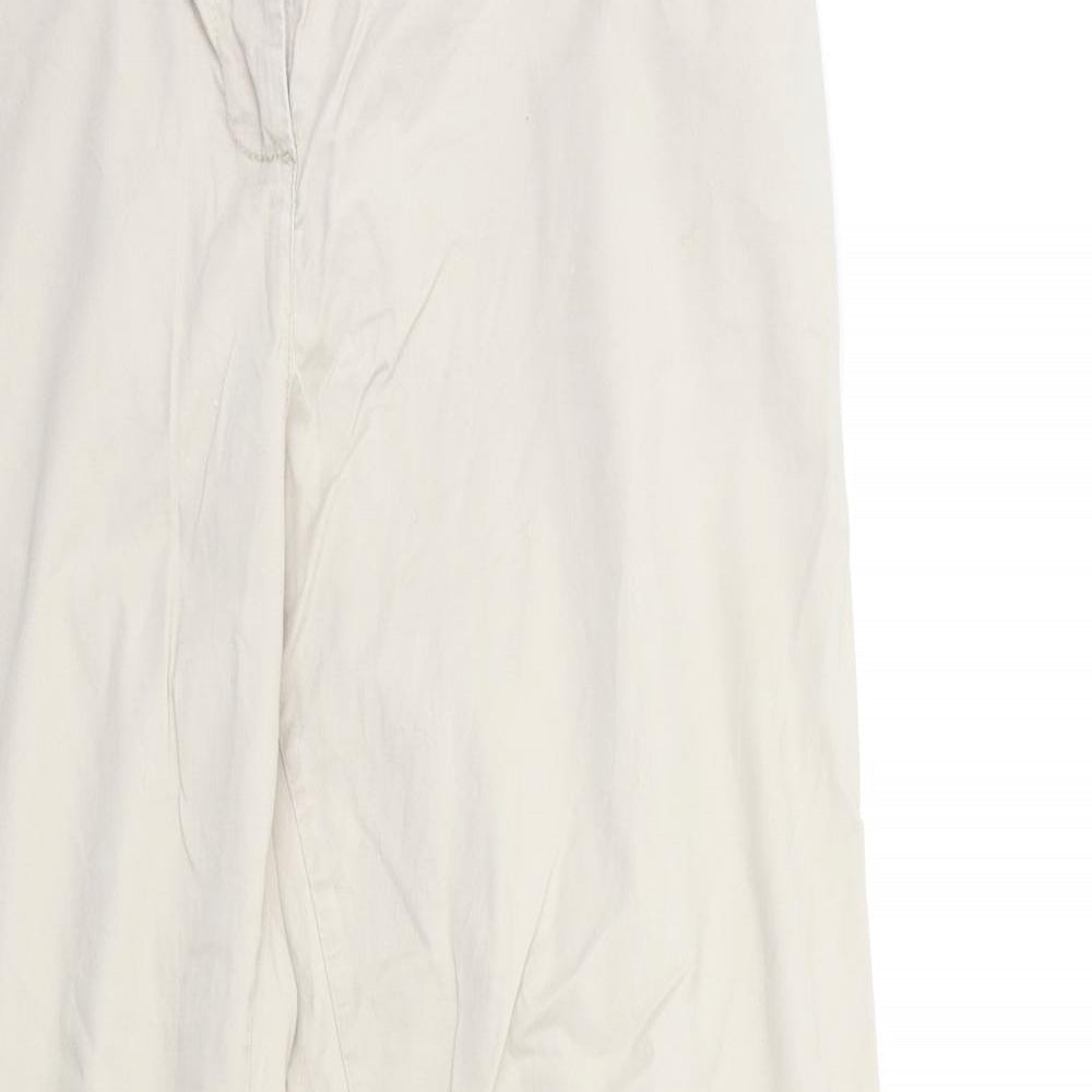 Womens UK Size 36 in Preworn Regular Fit Chino Beige Trousers