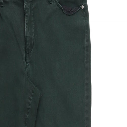 Bandolino Womens Green  Denim Skinny Jeans Size 10 L29 in