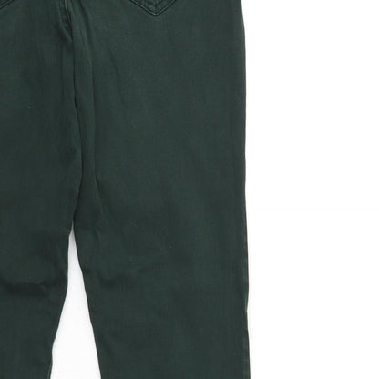 Bandolino Womens Green  Denim Skinny Jeans Size 10 L29 in