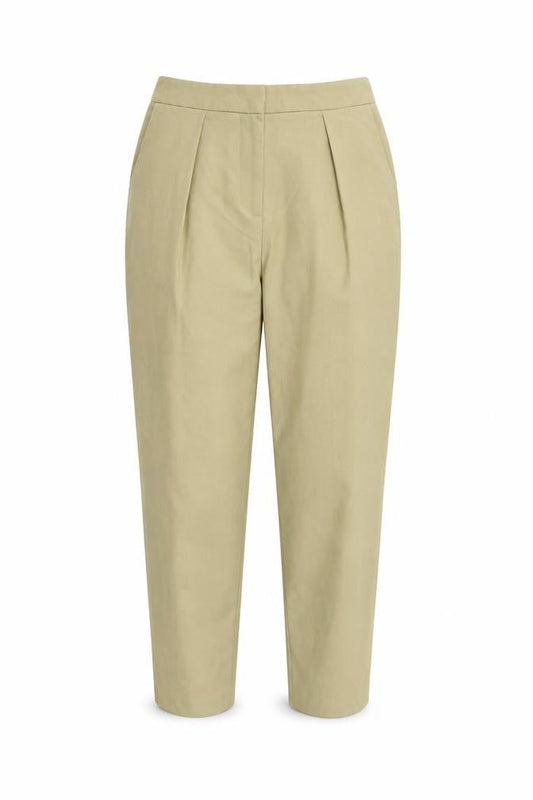 Womens UK Size 6 Topshop Regular Fit  Beige Trousers