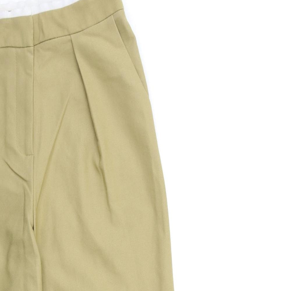 Womens UK Size 6 Topshop Regular Fit  Beige Trousers