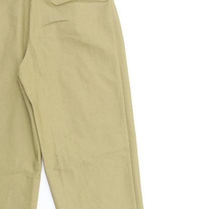 Womens UK Size 6 Topshop Regular Fit  Beige Trousers
