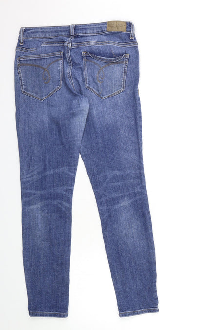Esprit Womens Blue  Denim Skinny Jeans Size 28 in L30 in