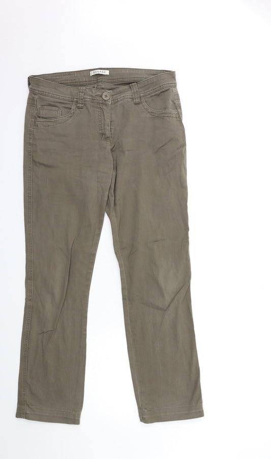 George Womens Brown   Trousers  Size 32 in L30 in
