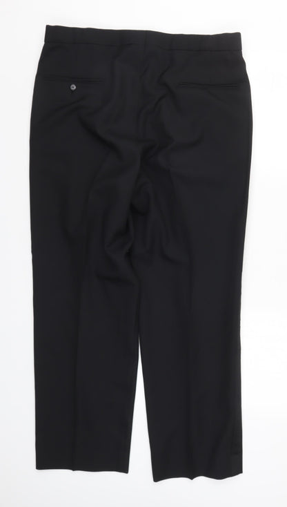Midtown man N.Y Mens Black   Trousers  Size 36 L29 in