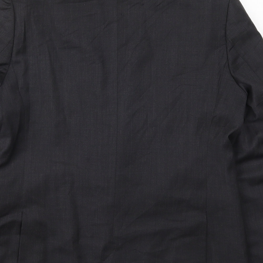 Tiger Mens Grey   Jacket Suit Jacket Size 38