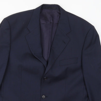 Mens UK Size 42 Reda Regular Brown Suit Jacket