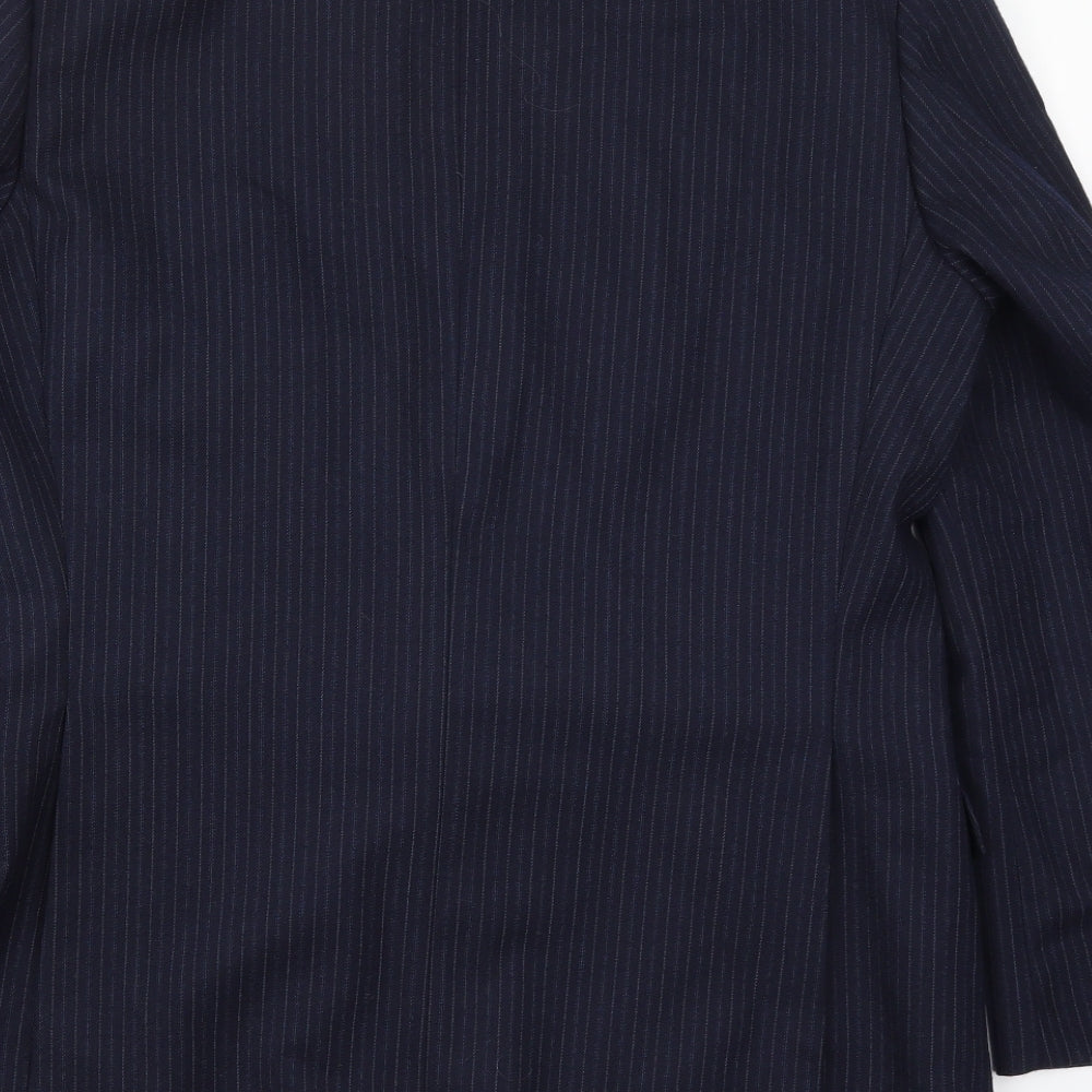 Mens UK Size 42 St Michael Regular Blue Suit Jacket
