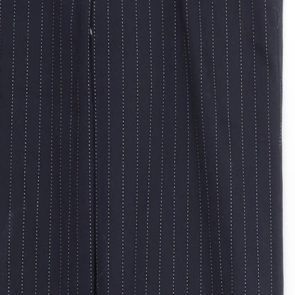 Womens UK Size 4 H&M Regular Fit Bloomer Blue Trousers