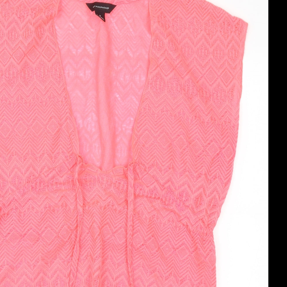 Atmosphere Womens Pink   T-Shirt Dress  Size M  - Beachwear