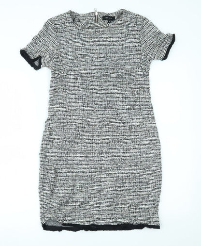 New Look Womens Grey   A-Line  Size 8