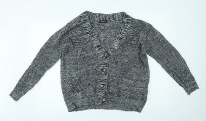 Womens UK Size S Simply Be Grey Cardigan Jumper