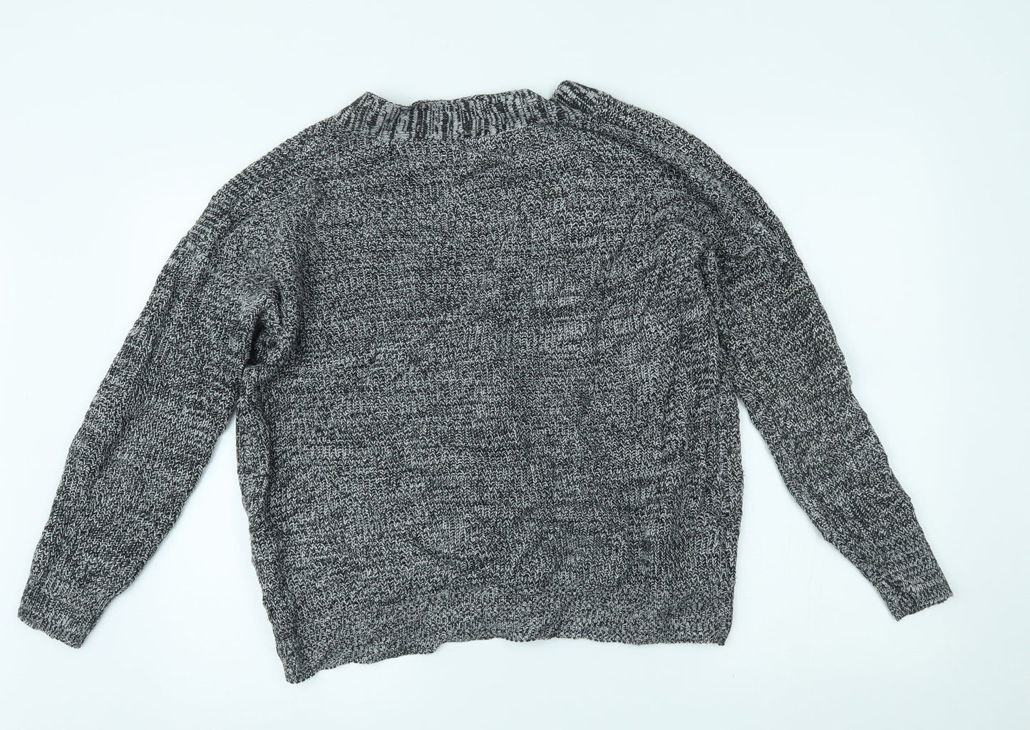 Womens UK Size S Simply Be Grey Cardigan Jumper