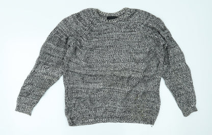 Womens UK Size S ASOS Grey Pullover Jumper