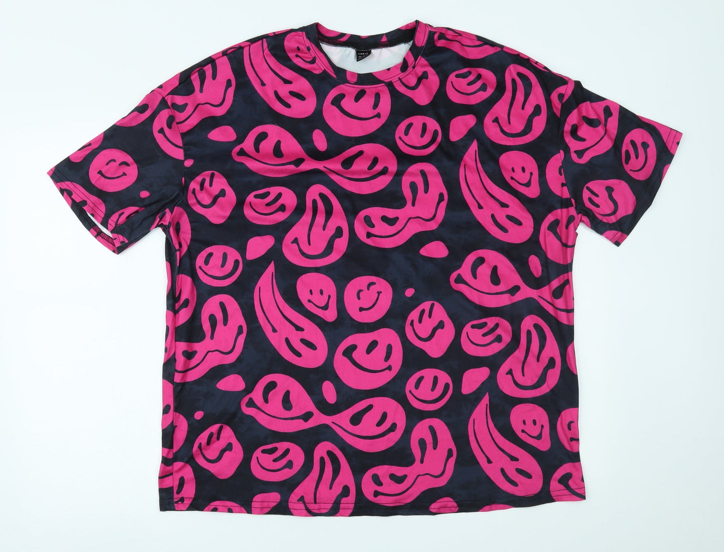 SheIn Womens Pink   Basic T-Shirt Size XS