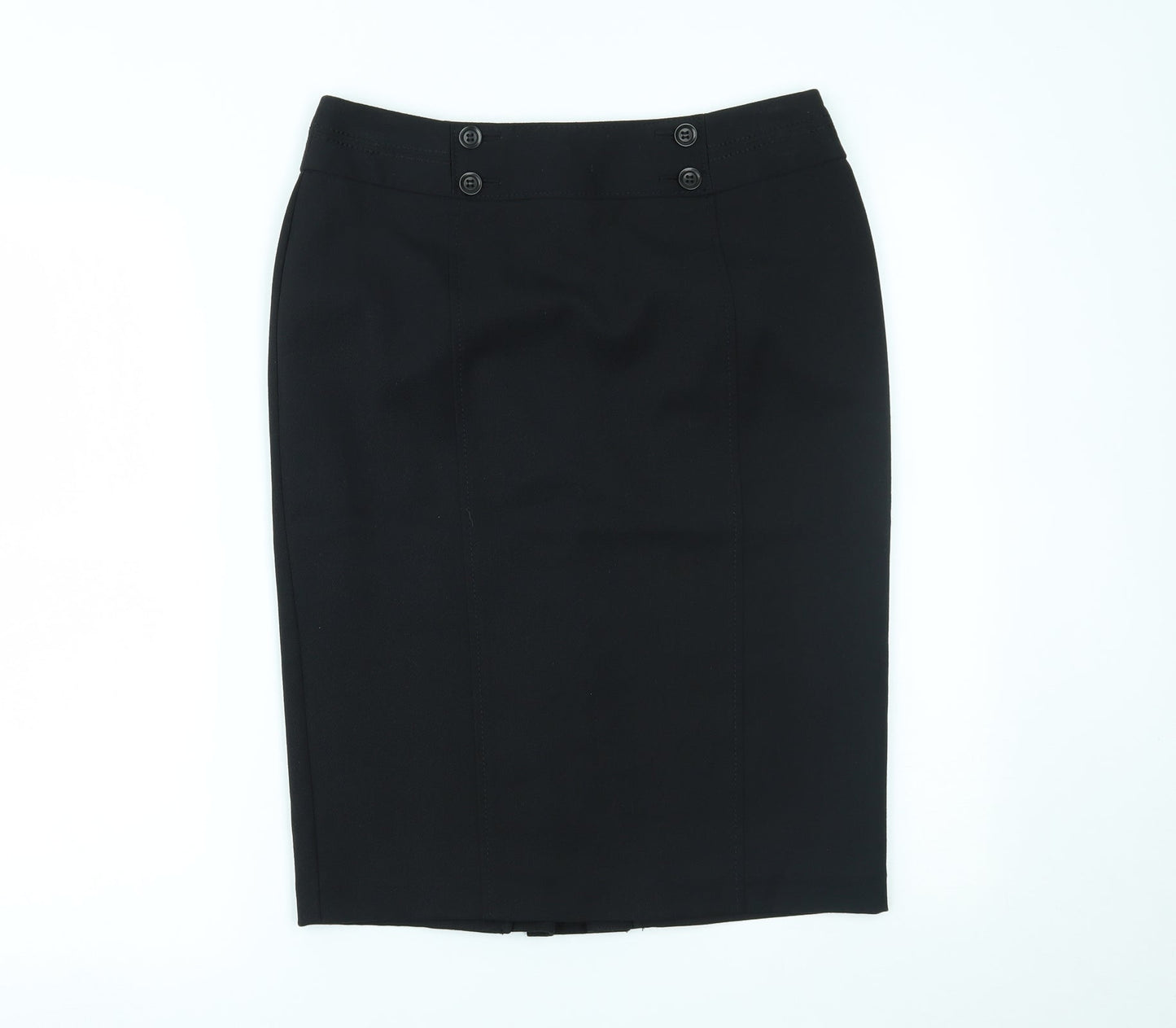 Marks and Spencer Womens Black   Tulip Skirt Size 10