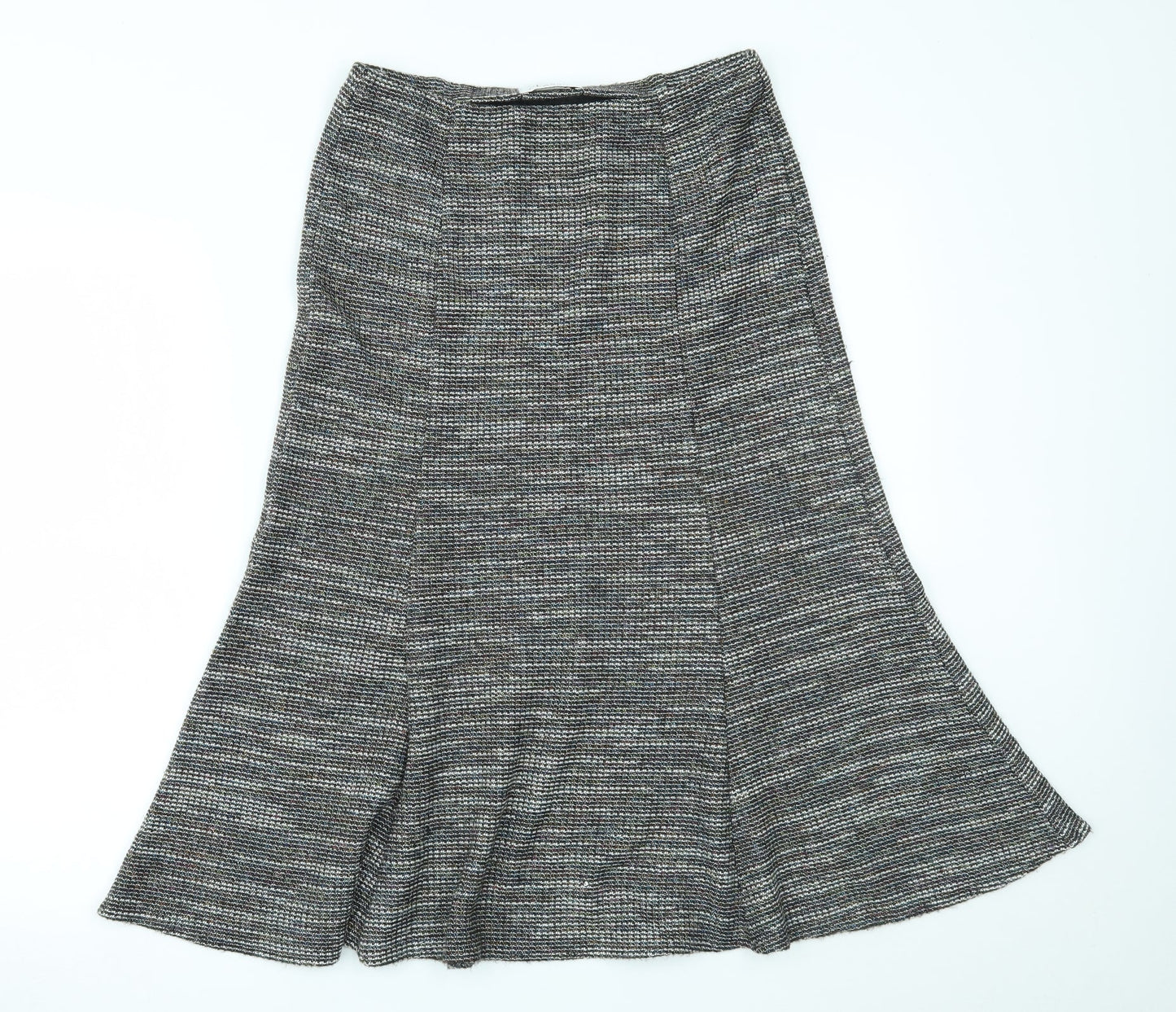 Marks and Spencer Womens Grey   Tulip Skirt Size 8