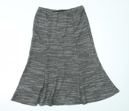 Marks and Spencer Womens Grey   Tulip Skirt Size 8