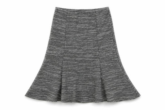 Marks and Spencer Womens Grey   Tulip Skirt Size 8