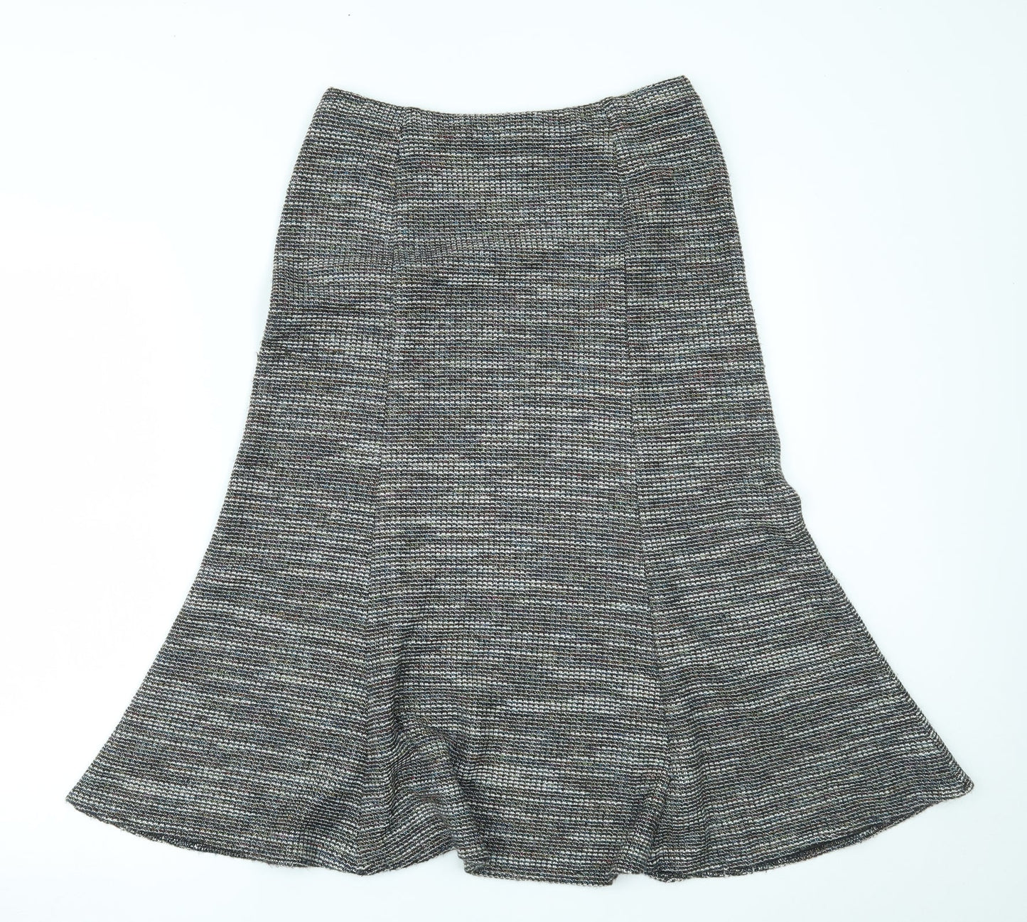 Marks and Spencer Womens Grey   Tulip Skirt Size 8