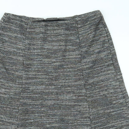 Marks and Spencer Womens Grey   Tulip Skirt Size 8