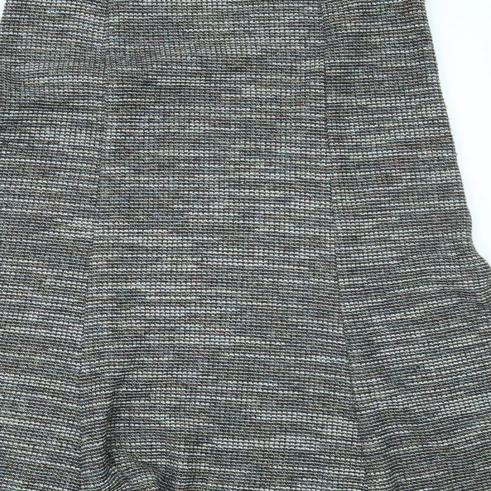 Marks and Spencer Womens Grey   Tulip Skirt Size 8