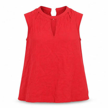 Womens UK Size 12 New Look Red Basic Tank