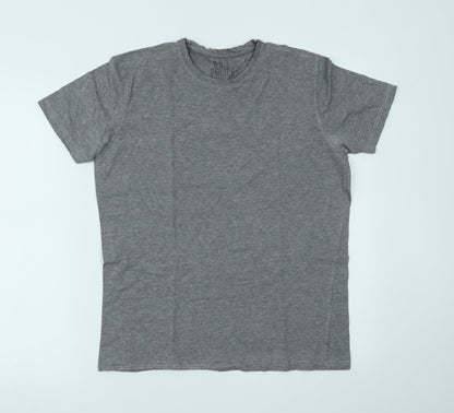 883 Police Womens Grey   Basic T-Shirt Size M