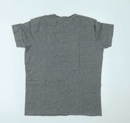 883 Police Womens Grey   Basic T-Shirt Size M
