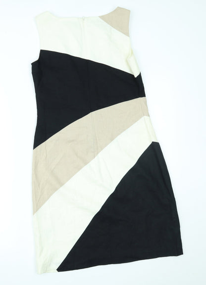 Marks and Spencer Womens Multicoloured   A-Line  Size 8