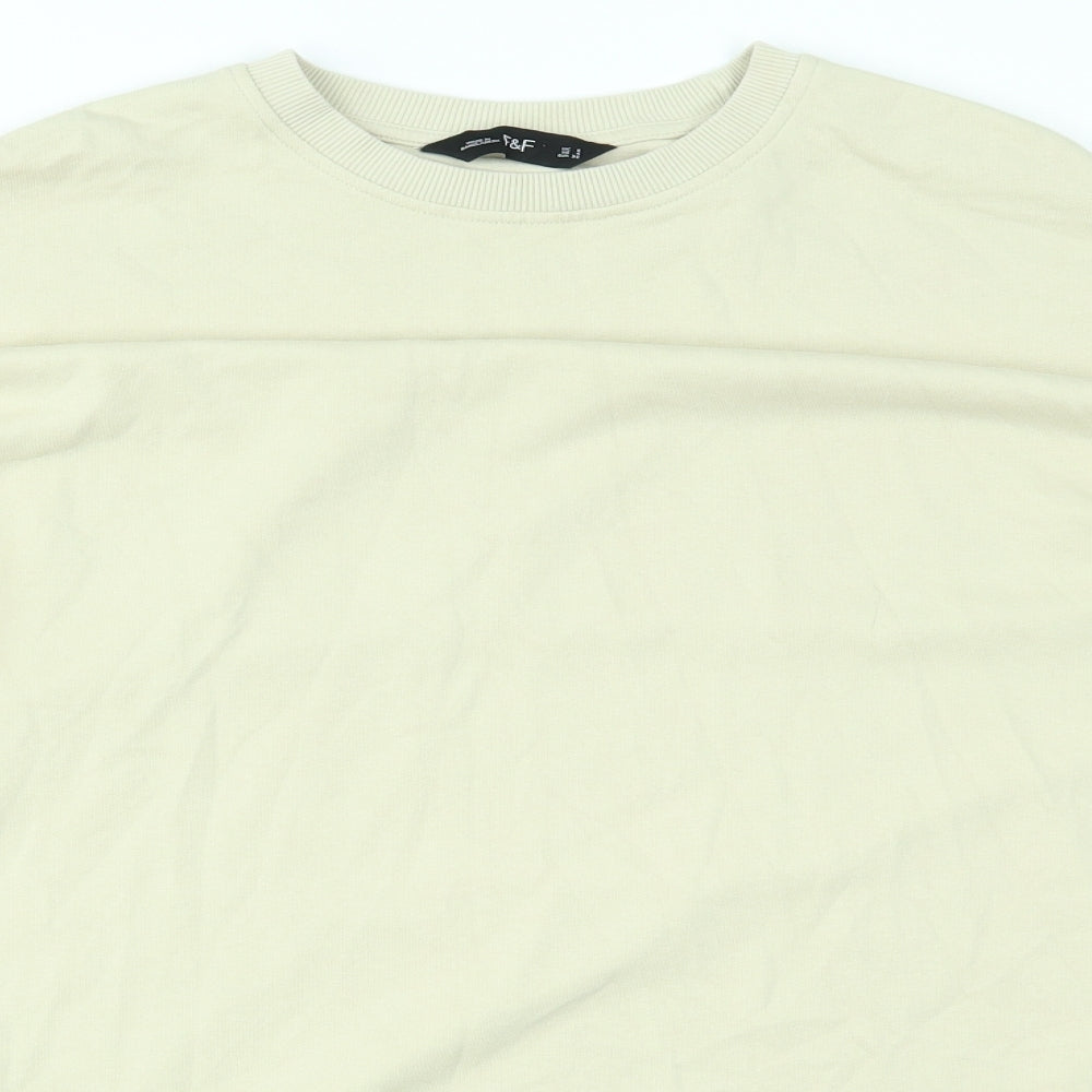 F&F Womens Beige   Jumper Dress  Size 8